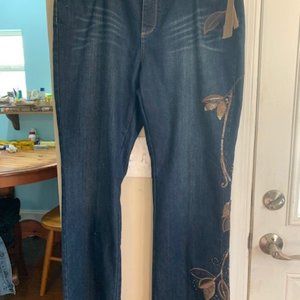 Coldwater Creek Fashion Jeans NWT Size 18 W